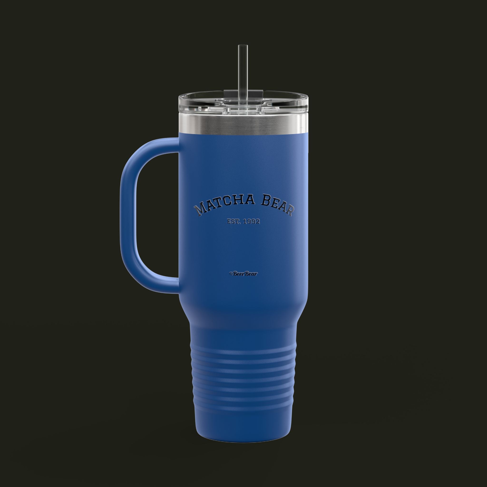 Matcha Bear Insulated Travel Mug, 40oz