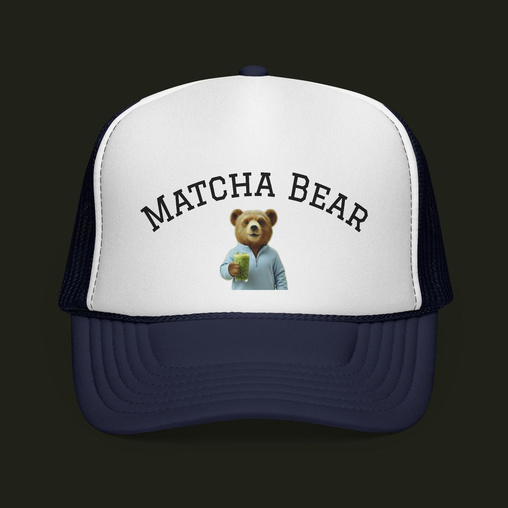 Matcha Bear Cap