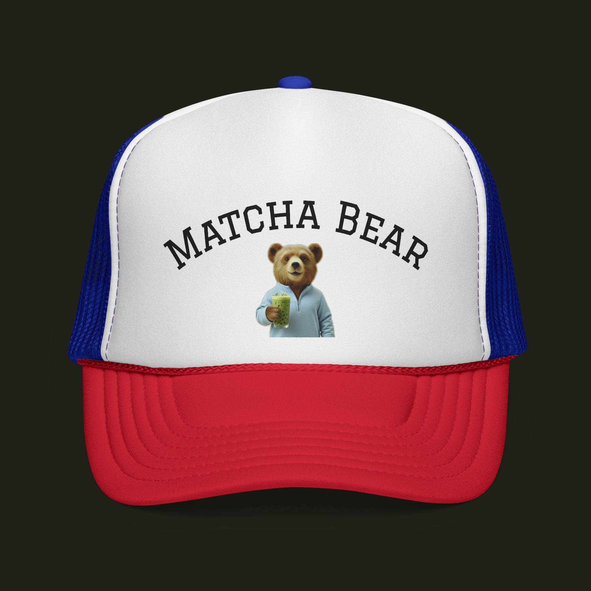 Matcha Bear Cap