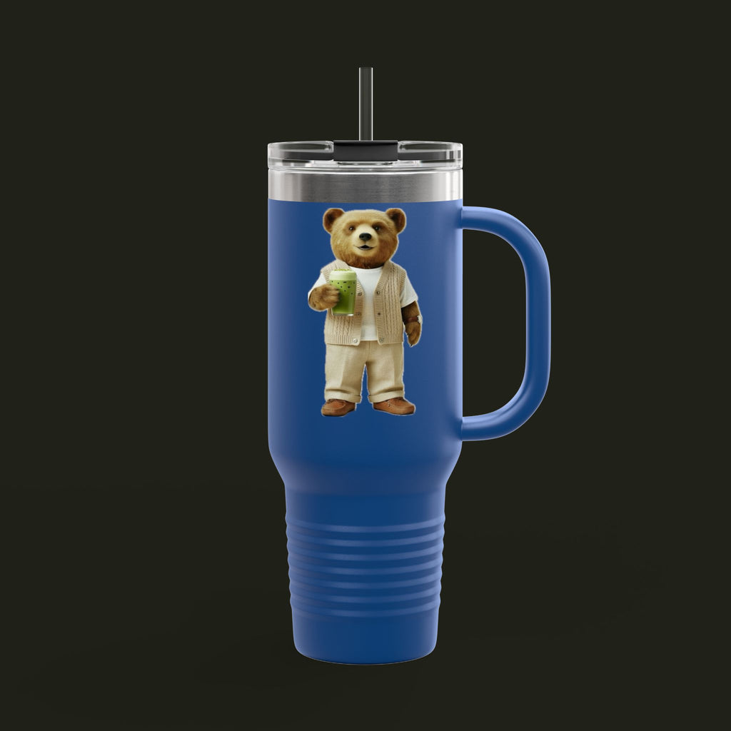 Matcha Bear Insulated Travel Mug, 40oz