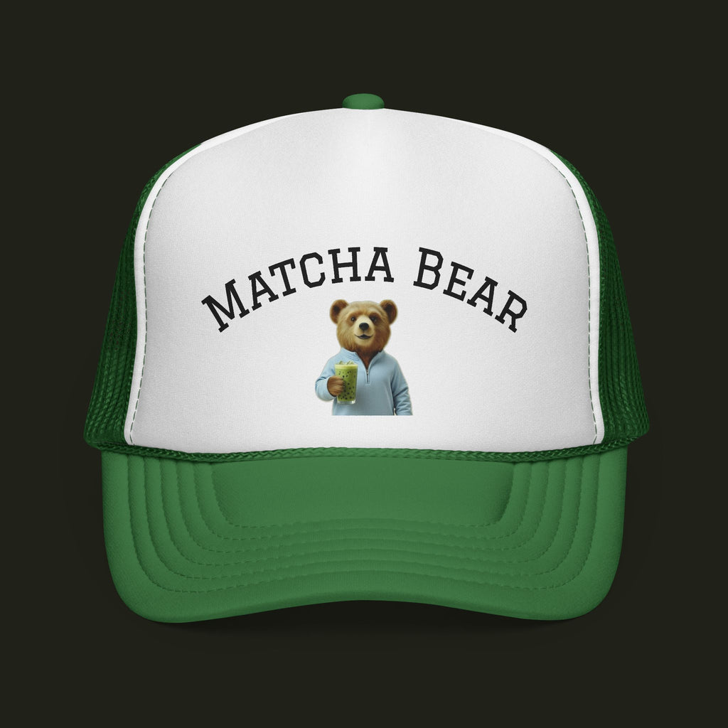 Matcha Bear Cap