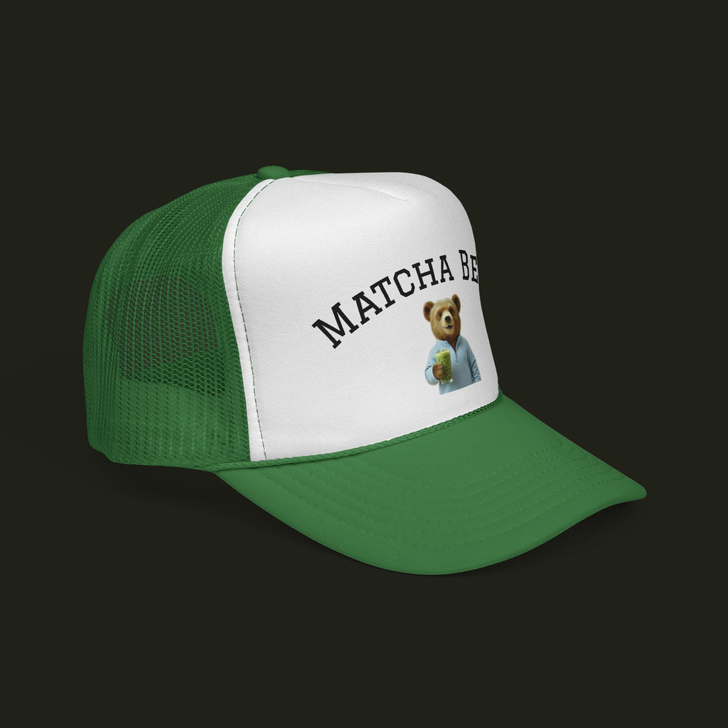 Matcha Bear Cap